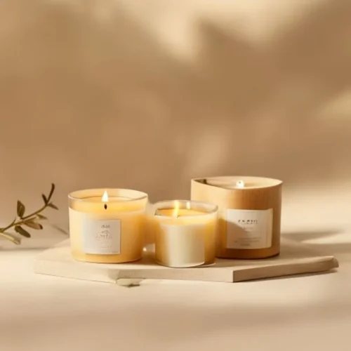 Soy Wax Scented Candle Trio